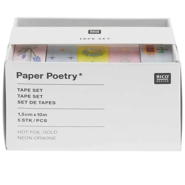 Rico Washi Tape Set floral