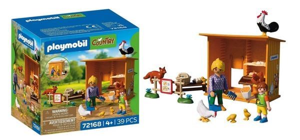 Playmobil - 72168 Hühnerstall, Multicolor
