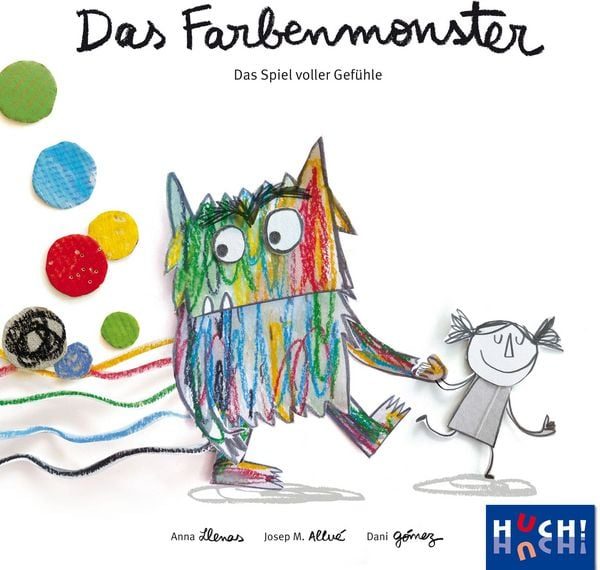 Das Farbenmonster - Das Spiel, Brettspiel
