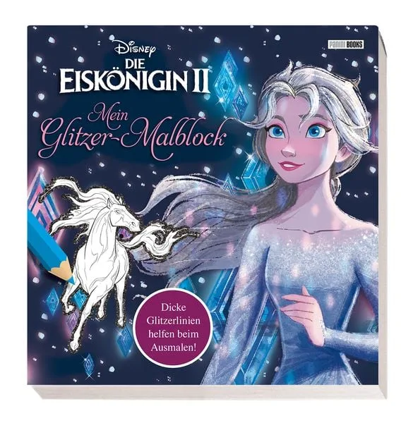 Panini - Disney Die Eiskönigin 2: Mein Glitzer-Malblock, Multicolor
