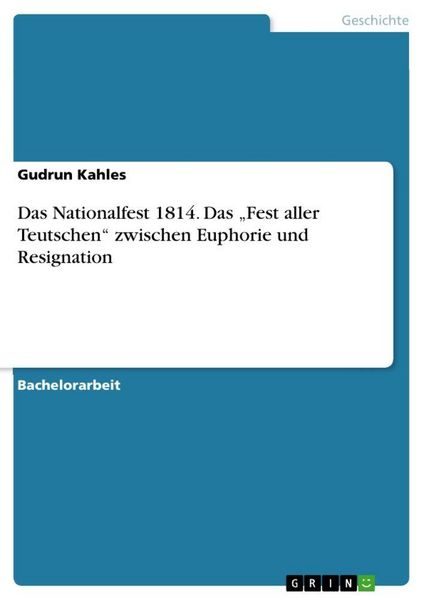 Das Nationalfest 1814. Das 