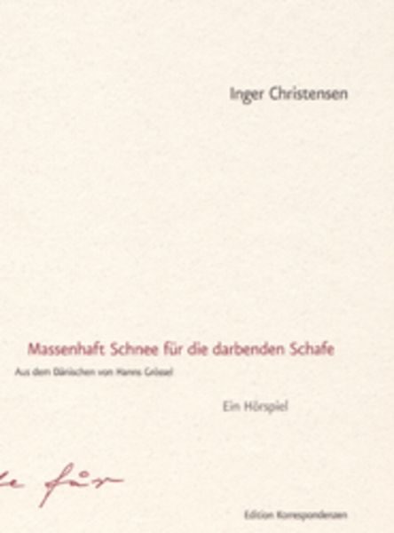 Massenhaft Schnee für die darbenden Schafe