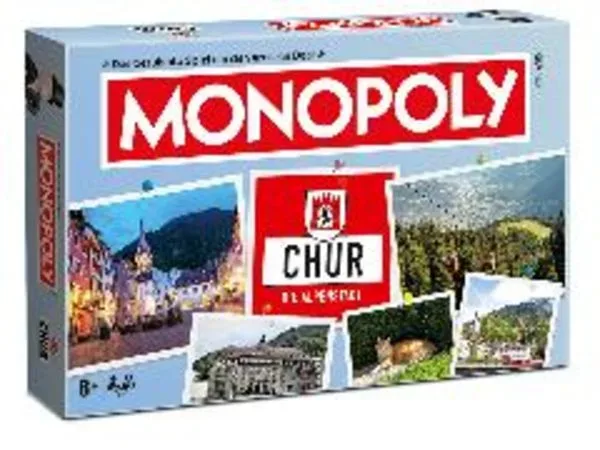 Hasbro - Monopoly Chur, Multicolor