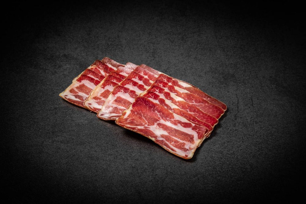 Bio Knospe Bündner Coppa geschnitten
