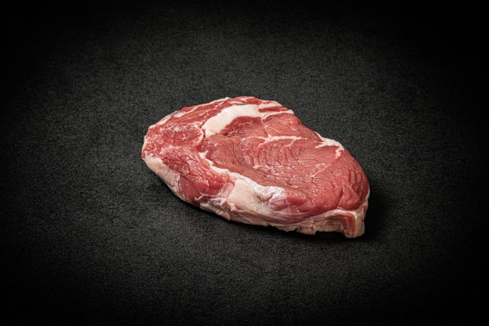 Bio Knospe Kalbsribeye portioniert