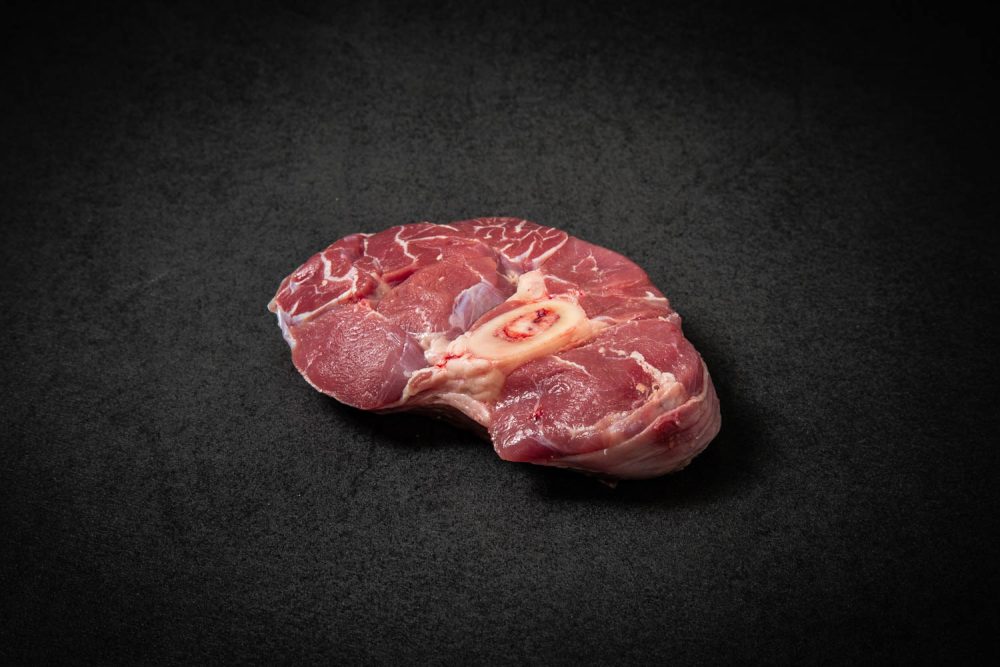 Bio Knospe Kalbshaxe portioniert