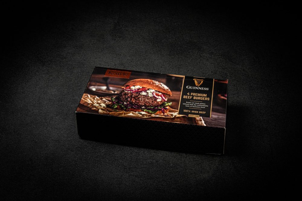 Kettyle Guinness Beef Burger Box (mit Dry Aged Beef) 4x150g