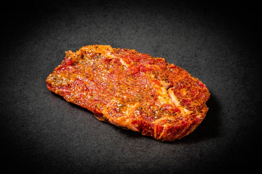 Bio Knospe Rindsribeye mariniert