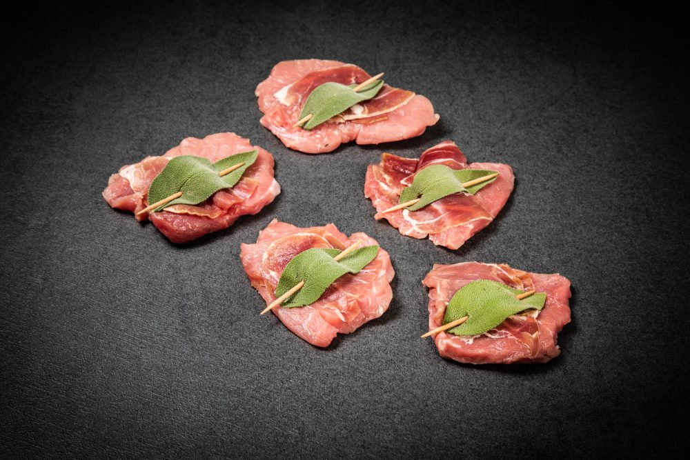 Bio Knospe Kalbssaltimbocca portioniert