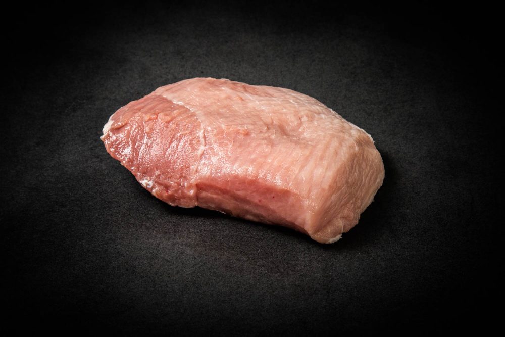 Bio Knospe Schweinseckstück am Stück
