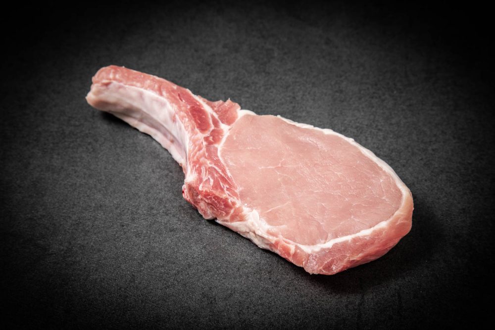 Bio Knospe Schweinskotelett portioniert