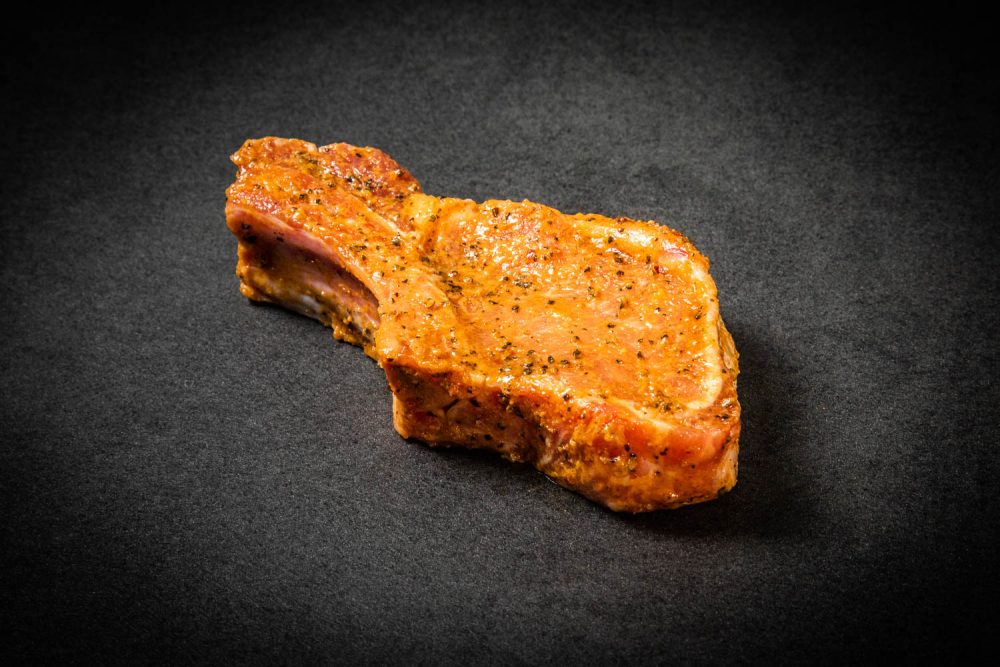 Bio Knospe Schweinskotelett mariniert