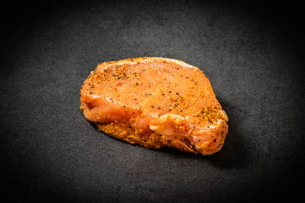 Bio Knospe Schweinsnierstück Steak mariniert
