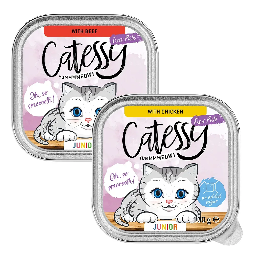 Catessy Junior-Paté Mix - 16 x 100 g