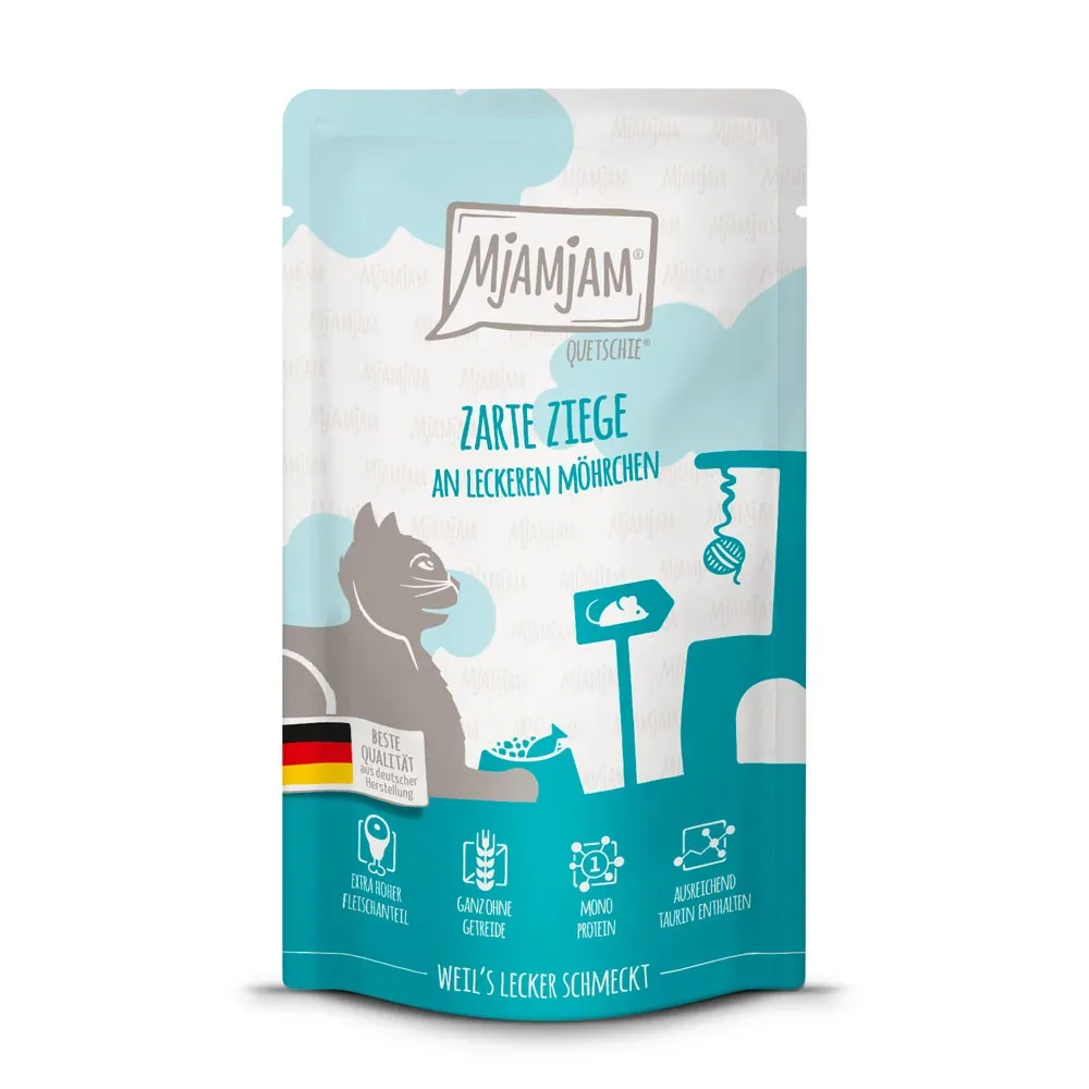 Sparpaket MjAMjAM Quetschie 24 x 125 g - Ziege