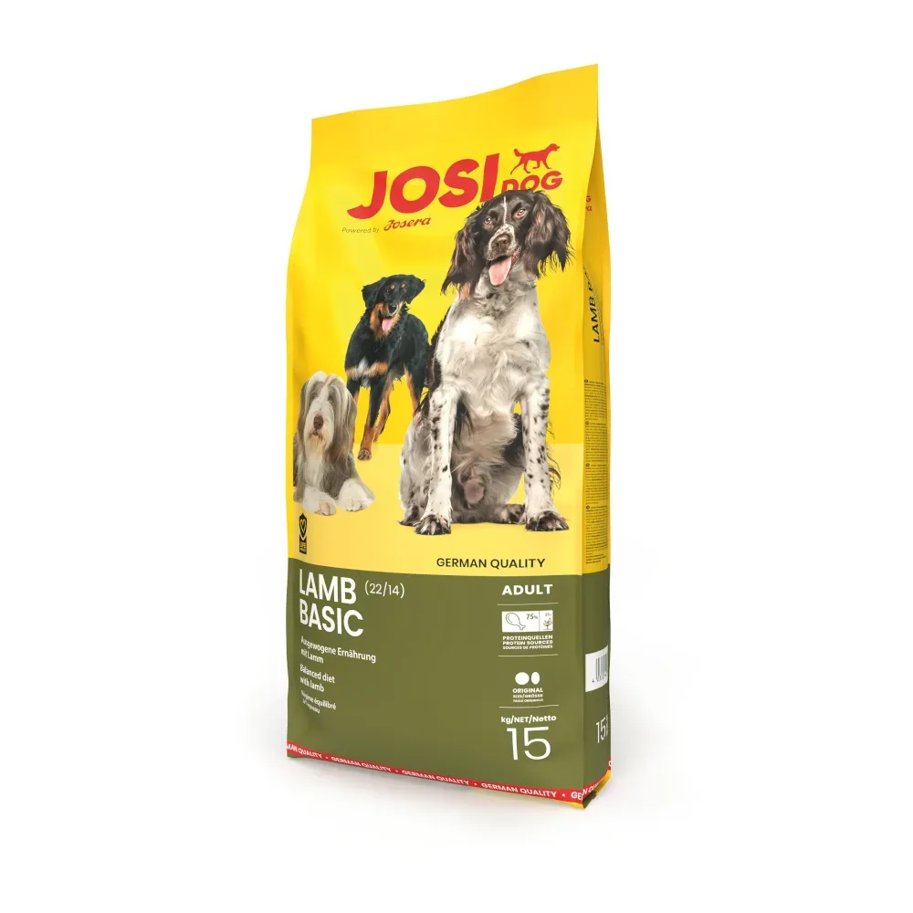 JosiDog Lamm Basic - Sparpaket: 2 x 15 kg