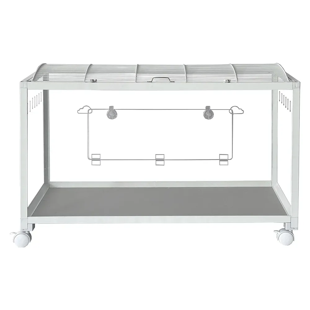 TIAKI Hamstergehege, weiss - L 79 x B 44 x H 60 cm