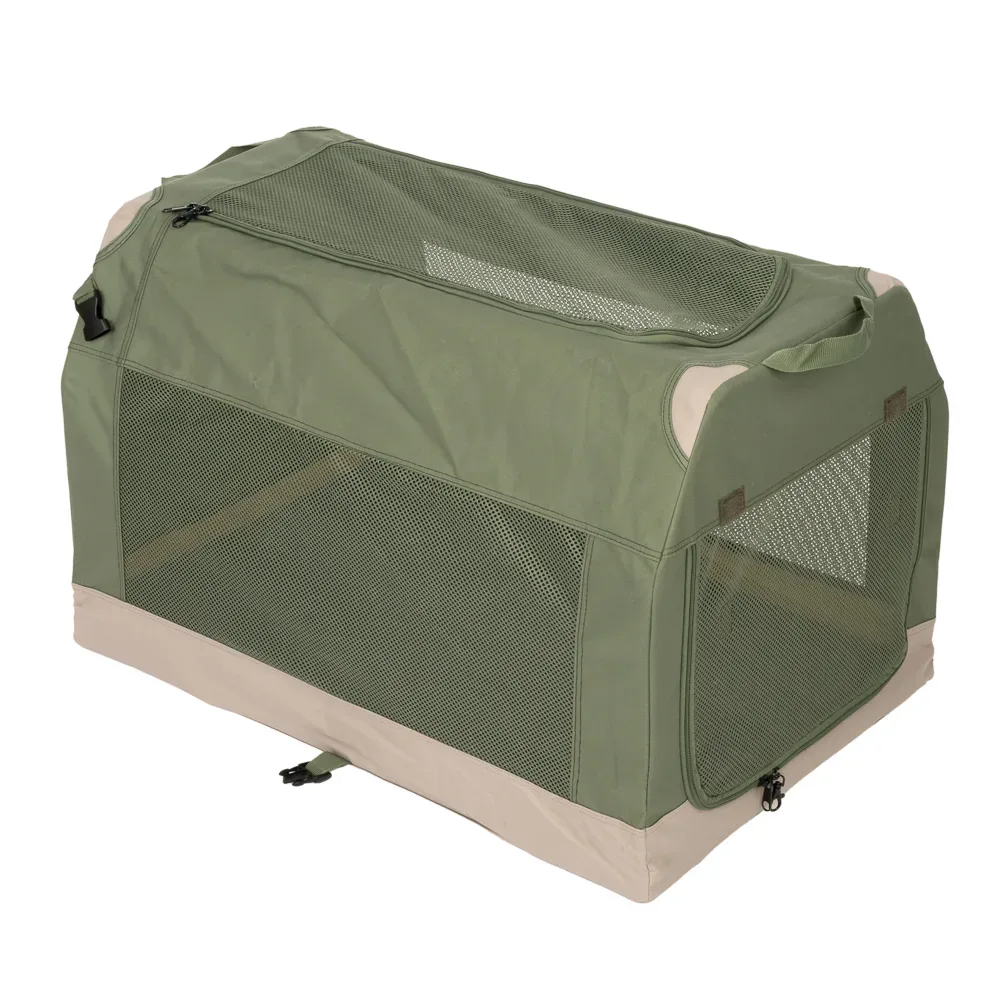 zooplus Basics Faltbare Hundebox - Grösse M: B 50,5 x T 76 x H 48 cm