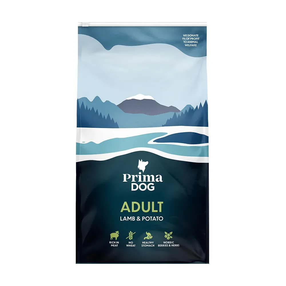 PrimaDog Adult All Breeds Lamm & Kartoffel - Sparpaket: 2 x 10 kg