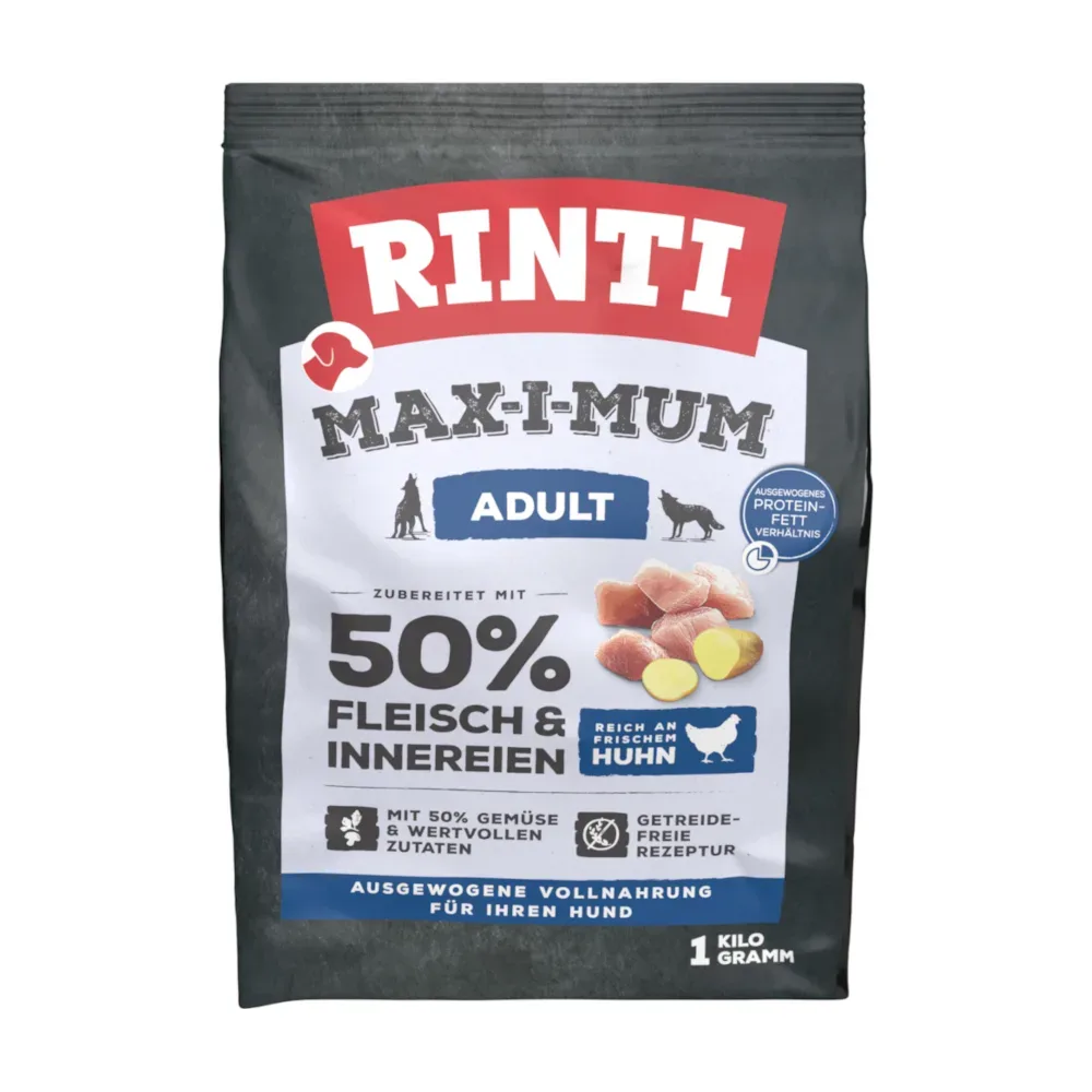 RINTI Max-i-Mum Adult Huhn - Sparpaket: 2 x 12 kg
