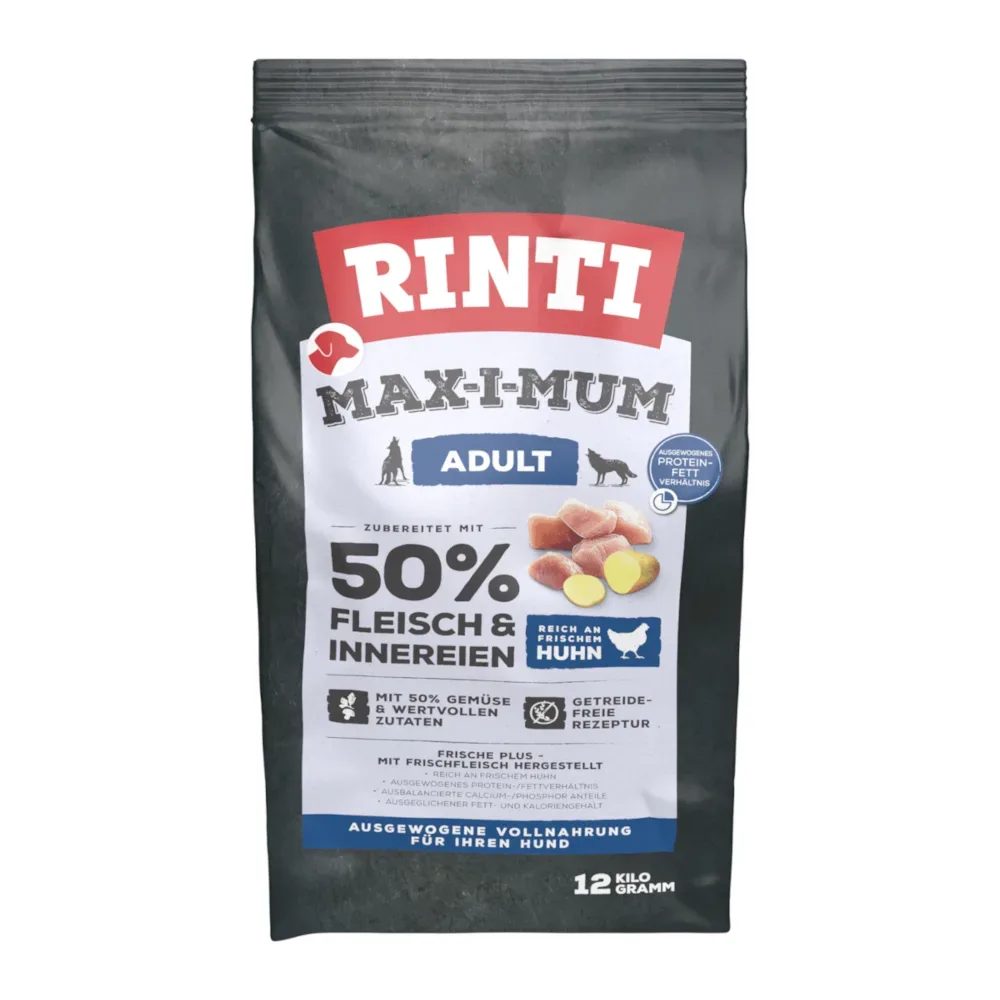 RINTI Max-i-Mum Adult Huhn - Sparpaket: 2 x 12 kg
