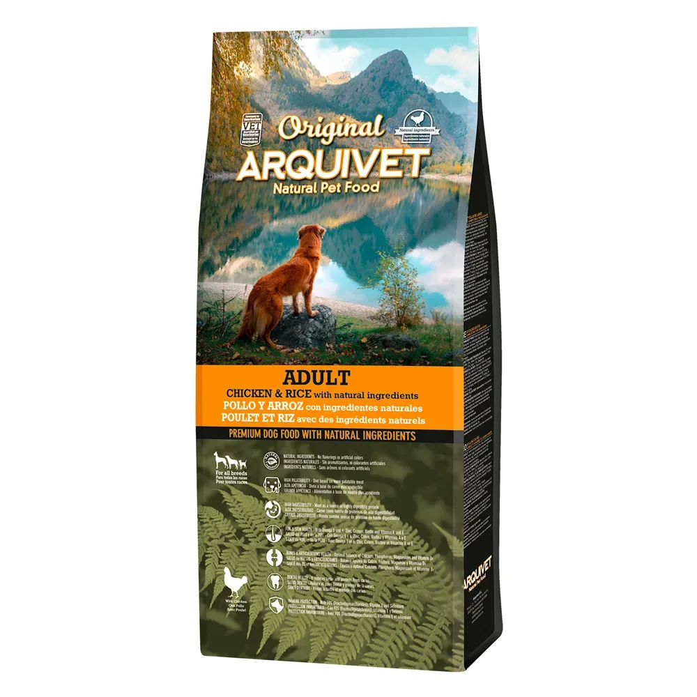 Arquivet Original Dog Adult Huhn & Reis - Sparpaket: 2 x 12 kg
