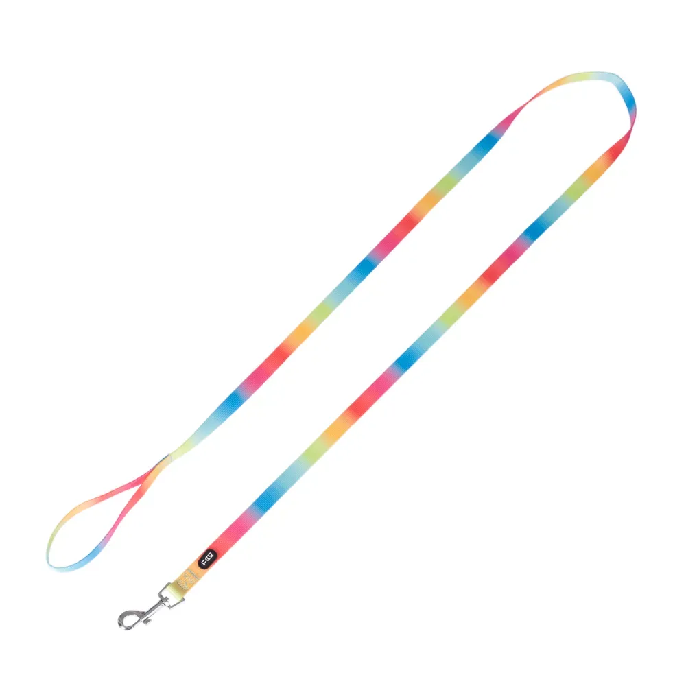 TIAKI Hundeleine Rainbow - Grösse L: 200 cm lang, 25 mm breit