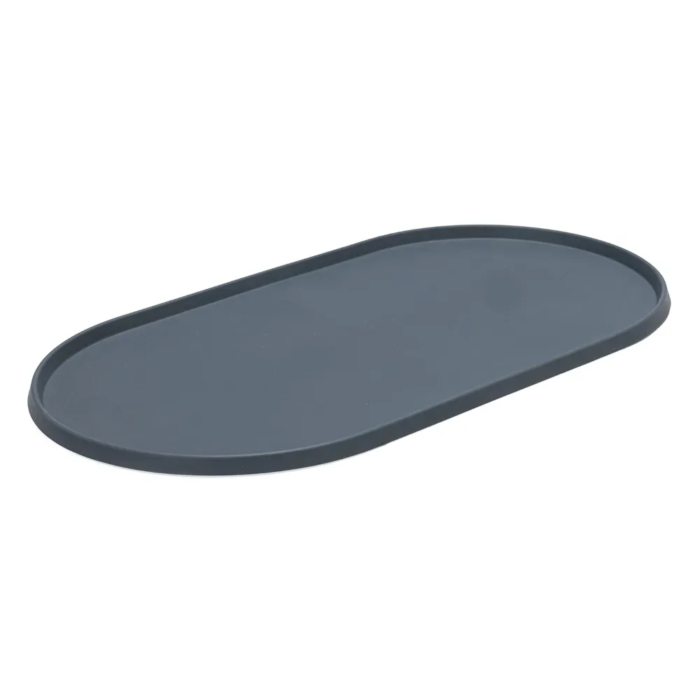 Designed by Lotte Napfunterlage Oona, anthrazit - L 55 x B 30 cm