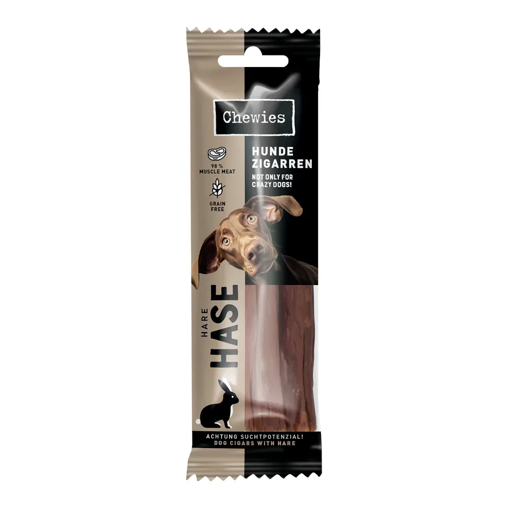 Chewies Hundezigarren - Hase 75 g
