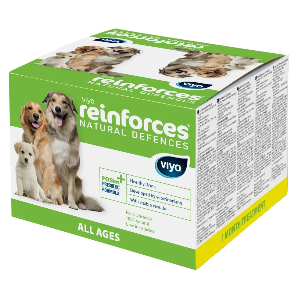 Viyo Reinforces Natural Defences für Hunde - 30 x 30 ml