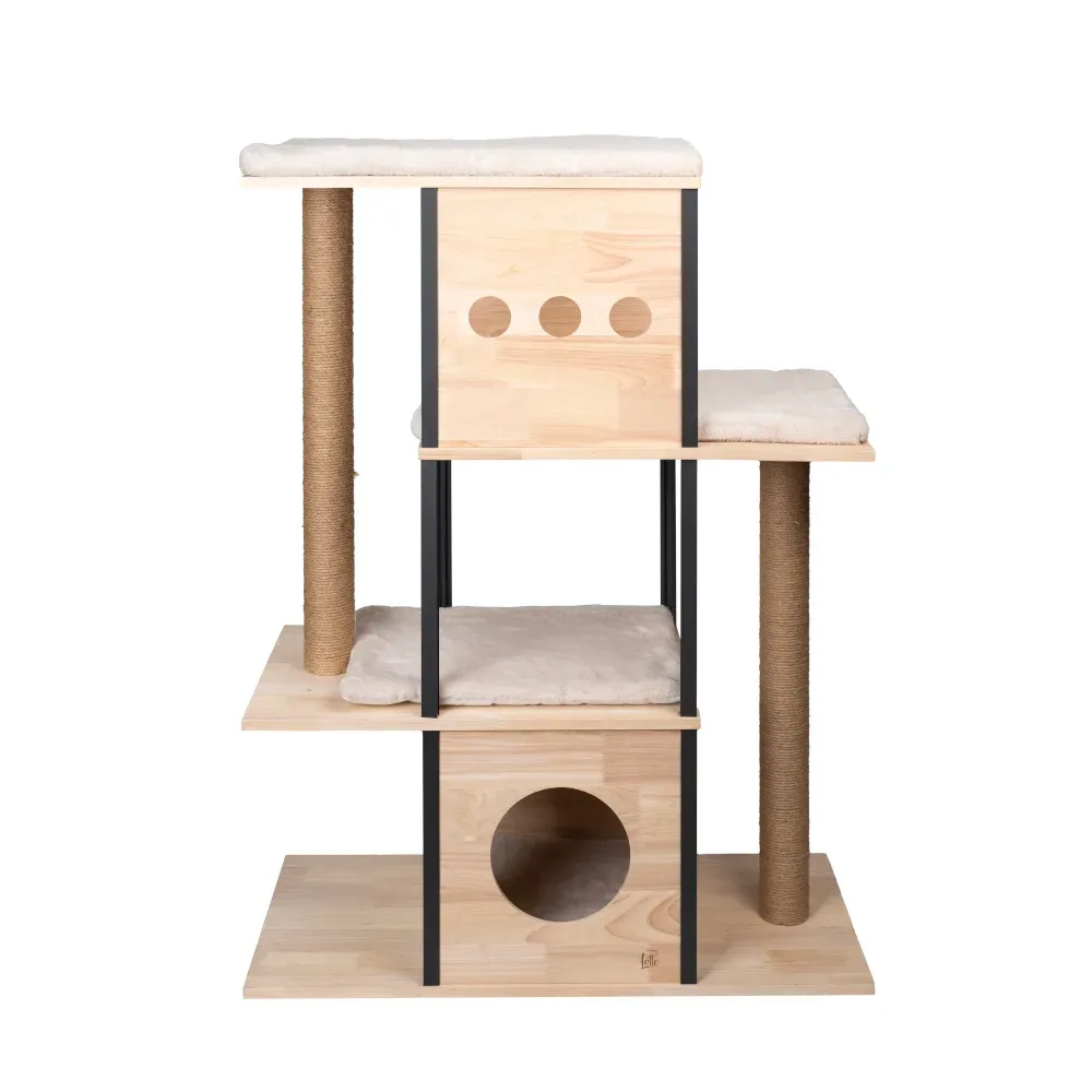 Desgined by Lotte Holz-Kratzbaum Nala L - natur / schwarz