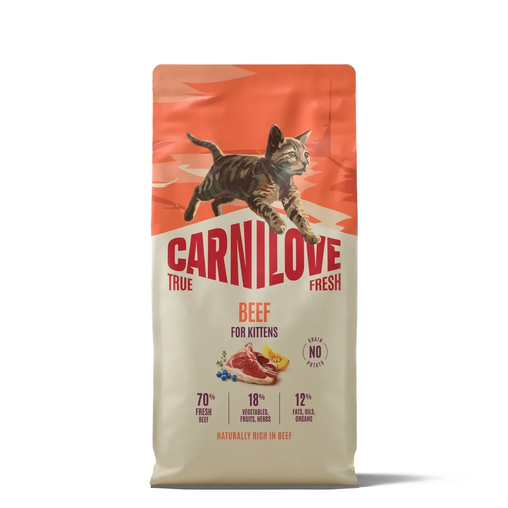 Carnilove True Fresh Kitten mit Rind - 6 kg