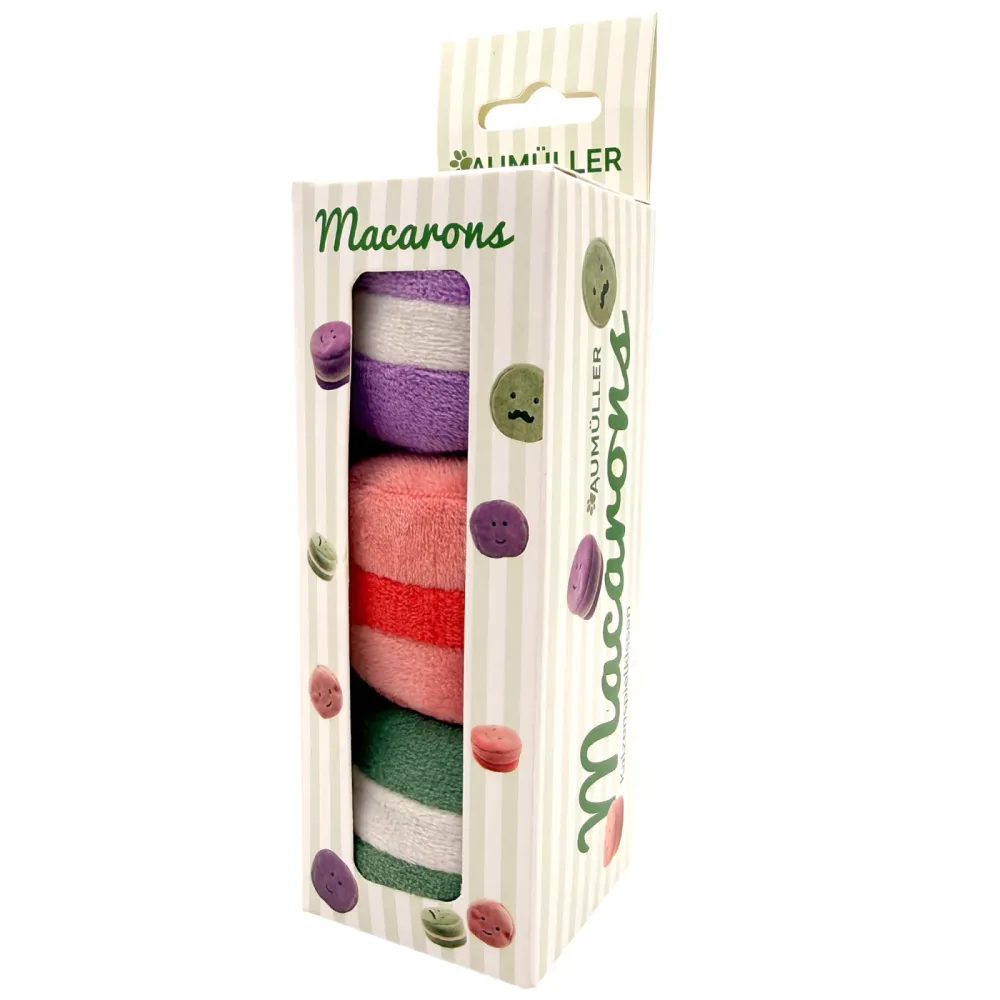 Aumüller Katzenspielzeug Macarons - 3er Set