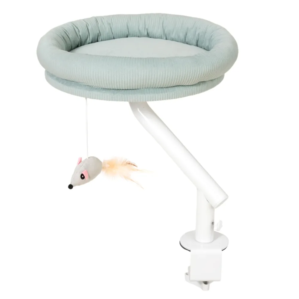 TIAKI Schreibtisch-Bettchen für Katzen - ca. Ø 37 x H 38,5 cm