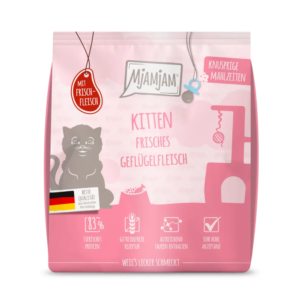 MjAMjAM Knusprige Mahlzeiten Kitten Geflügel - 300 g