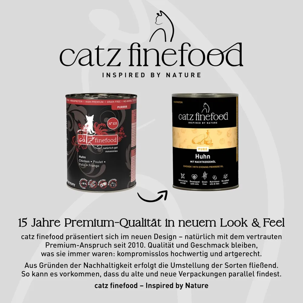 catz finefood Pure Dose 6 x 400 g - Huhn