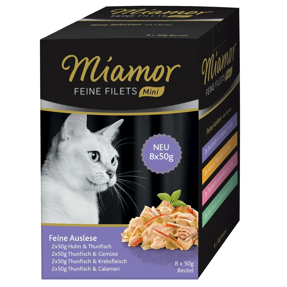 Miamor Feine Filets Mini 8x50g Mixpaket 2