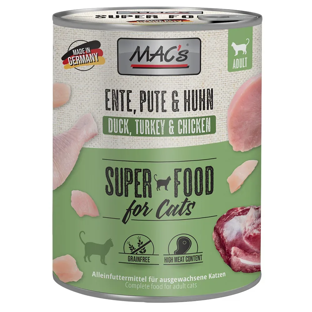 Sparpaket MAC´s Cat 24 x 800 g - Mixpaket (4 Sorten)