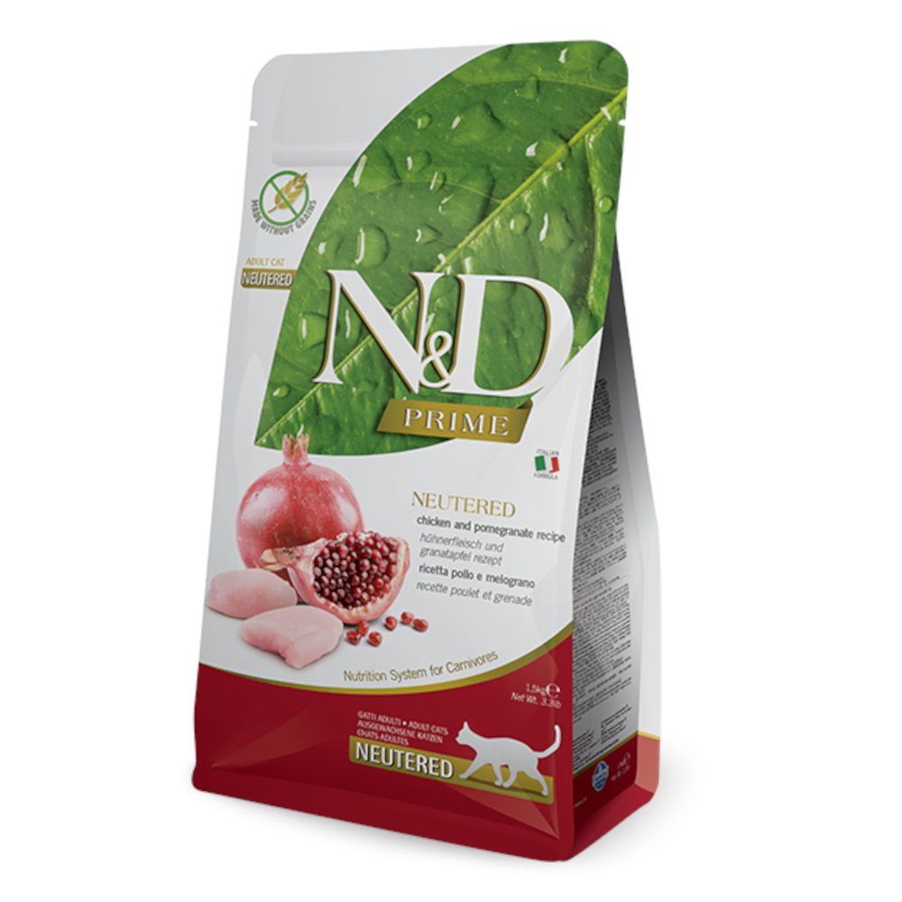 N&D Farmina Prime Adult für kastrierte Katzen 5 kg