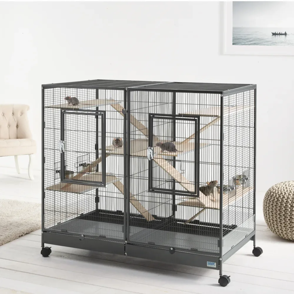 Kleintierkit für Savic Tasmania 120 - 6 x Plattformen + 6 x Treppen