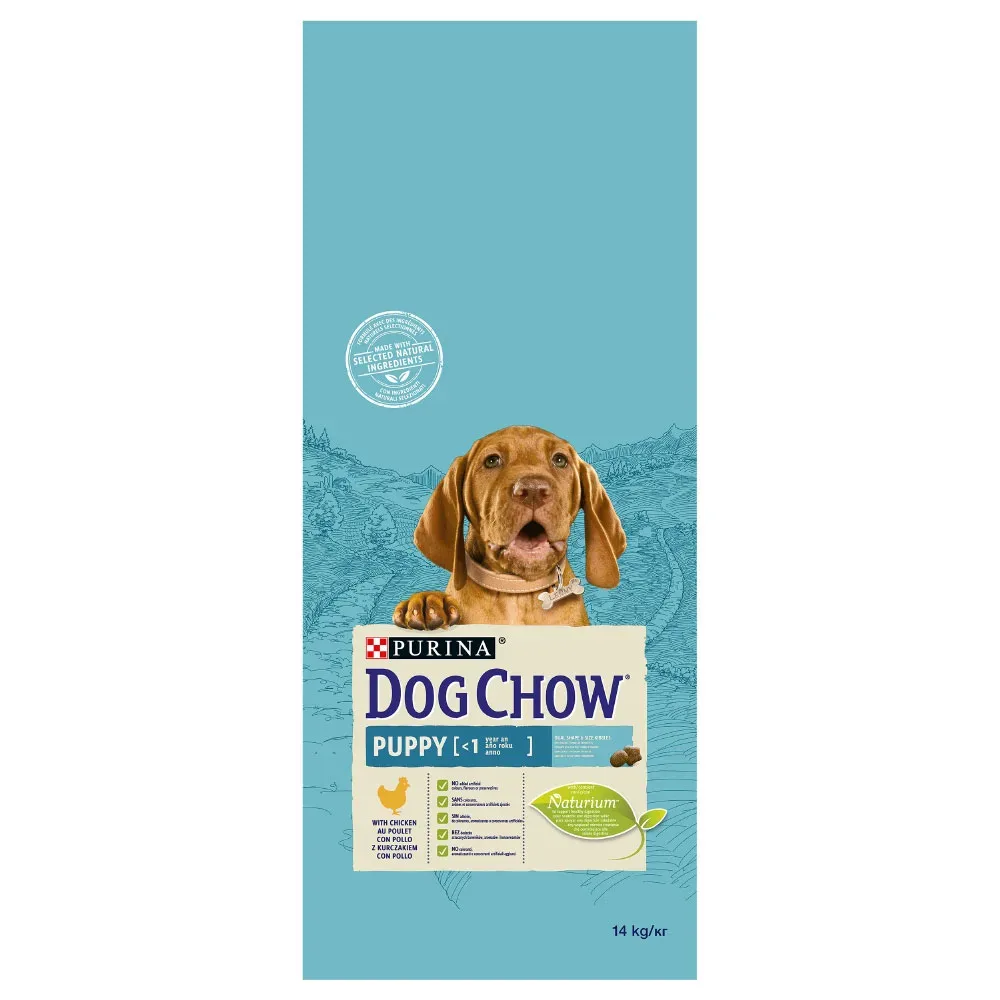 PURINA Dog Chow Puppy Chicken - Sparpaket: 2 x 14 kg