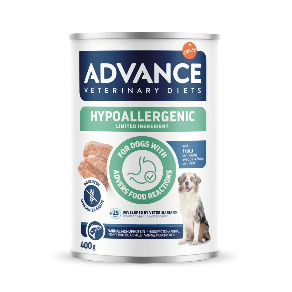 Advance Veterinary Diets Hypoallergenic - Forelle (6 x 400 g)