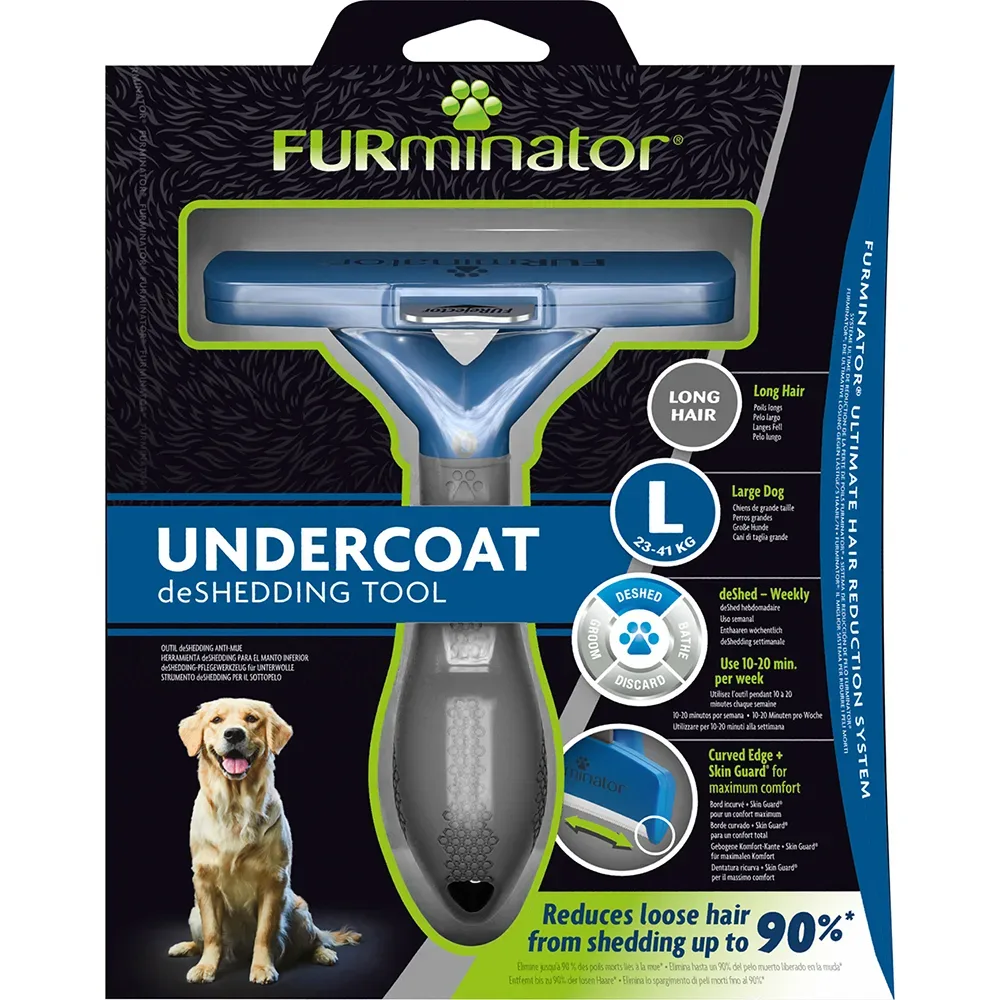 FURminator Hund L Langhaar