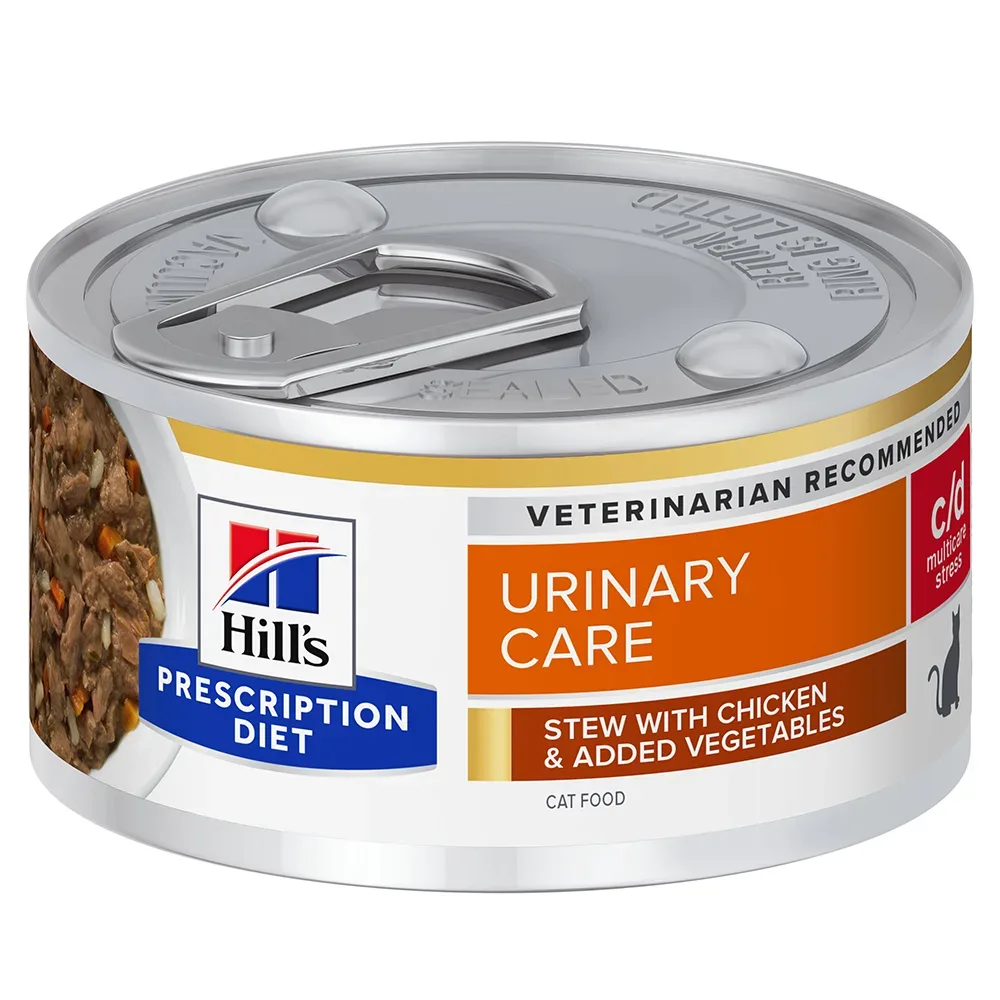 Hill's Prescription Diet c/d Multicare Stress Urinary Care mit Huhn - Sparpaket: 48 x 82 g