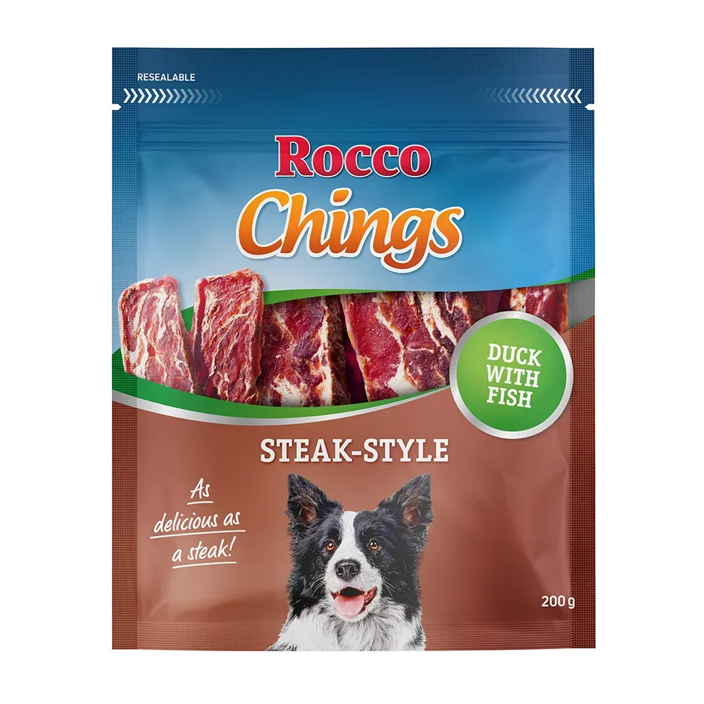 Sparpaket Rocco Chings Steak Style - Entenfleisch 4 x 200 g