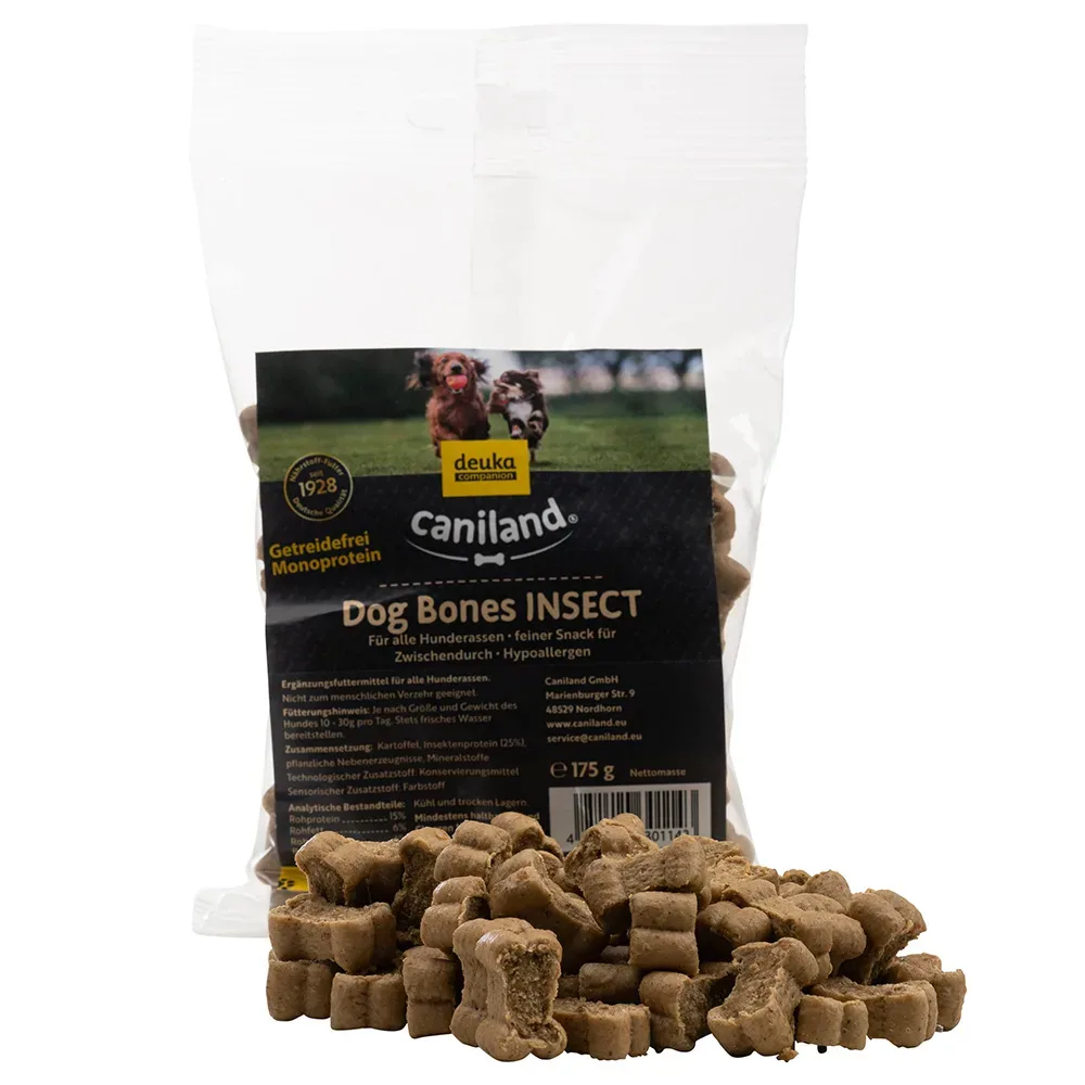 Caniland Dog Bones Insect - 3 x 175 g