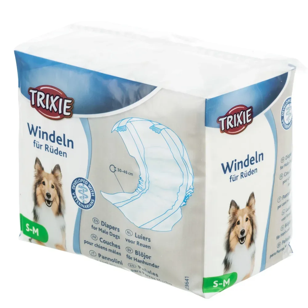 Trixie Windeln für Rüden - Grösse XS: 20?42 cm, 12 Stück
