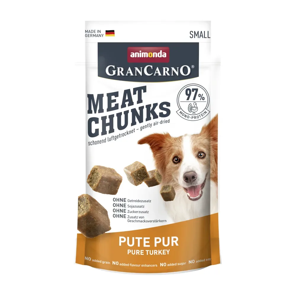 animonda Gran Carno Meat Chunks small - Sparpaket: 4 x 60 g Lamm pur