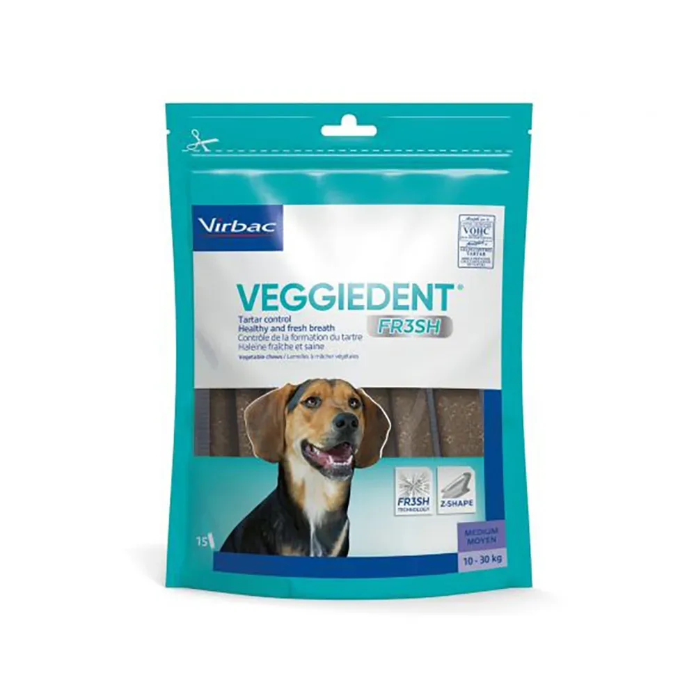 Virbac Veggiedent® Fresh für Hunde 10-30 Kg