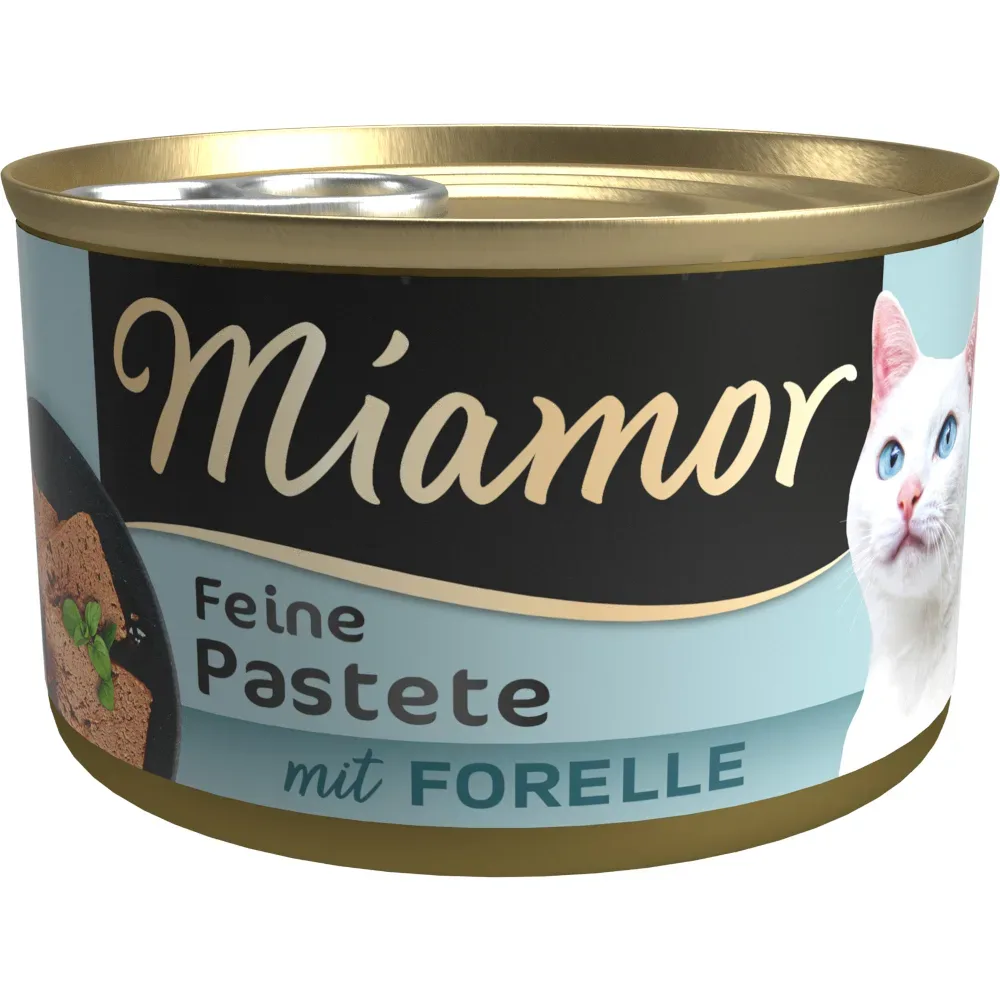 Sparpaket Miamor Pastete 24 x 85 g - Forelle